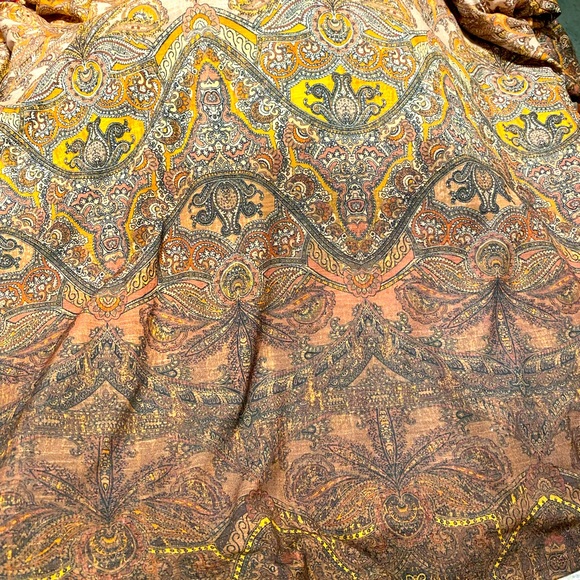 Ruby Rd Plus Blouse 3X great neutrals print with a bit of bling. Great buy!! - Picture 5 of 8